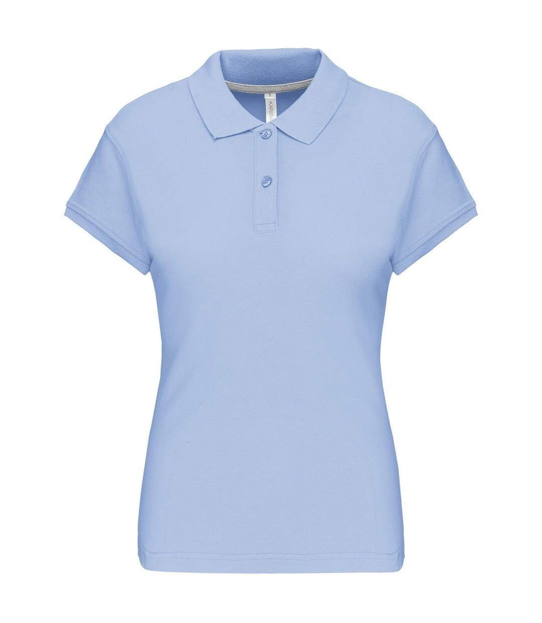 Polo manches courtes - Femme - K242 - bleu ciel