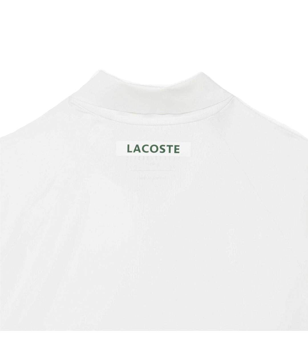 Polo Novak Djokovic On Court Homme Blanc Lacoste-3