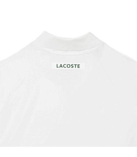 Polo Novak Djokovic On Court Homme Blanc Lacoste