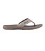 Womens/ladies batfish leather flip flops brown Sperry-4