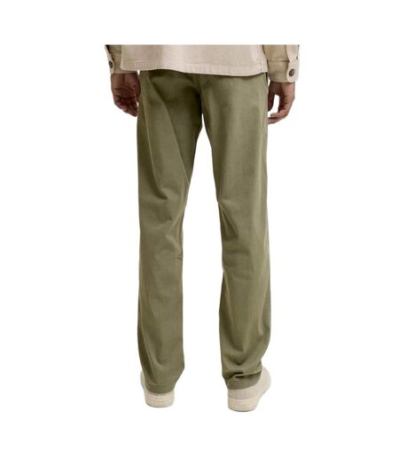 Pantalon chino kaki homme jack & jonestkane