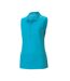 Polo Sans Manches Turquoise Femme Puma Rotation - XS