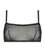 Bralette à pois en lurex pailleté Shiny Mesh