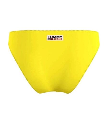 Bas De Maillot De Bain Motif/style Uni Femme Jaune Tommy Hilfiger