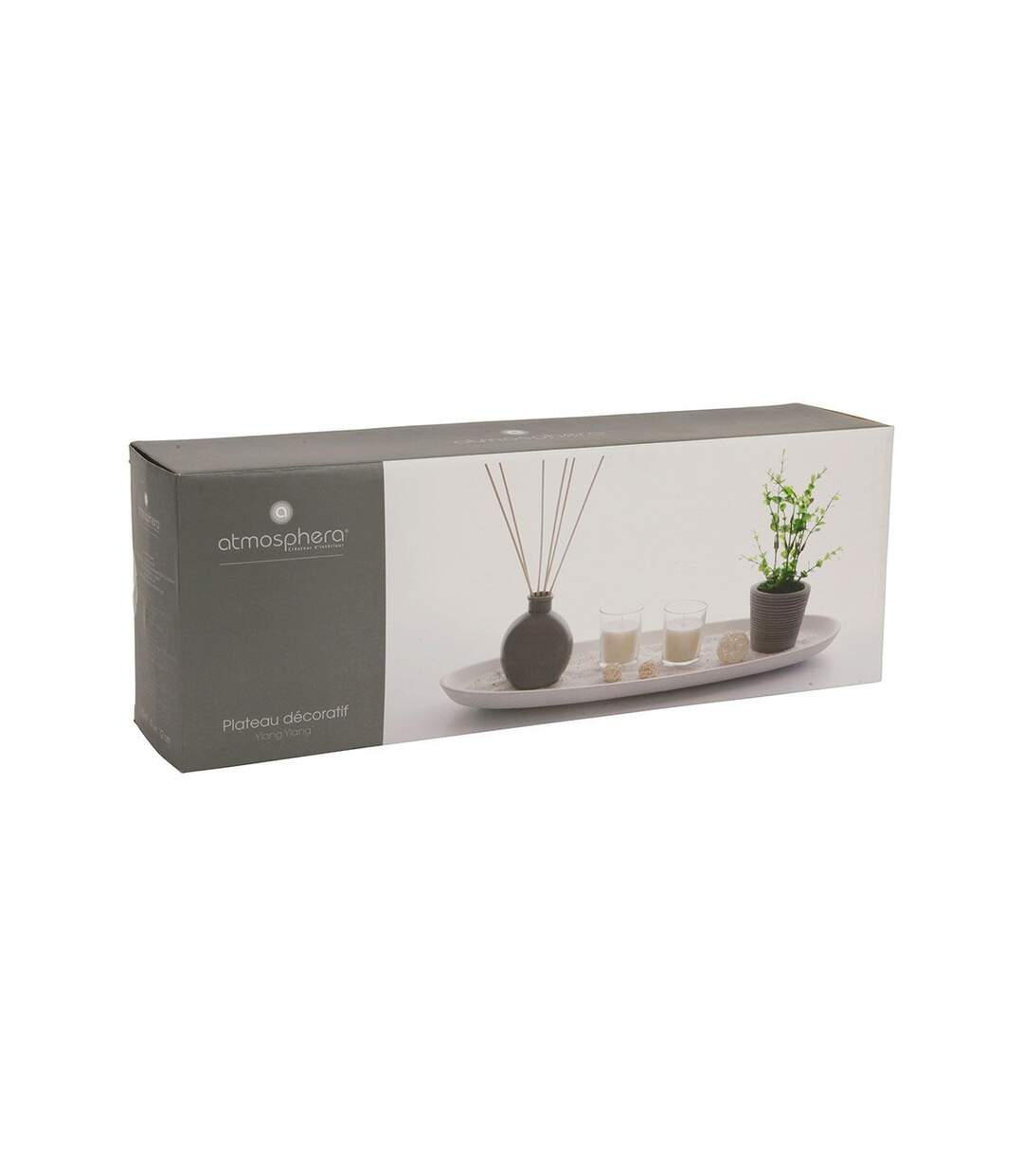 Coffret Senteur Zen Ylang 52cm Blanc-3