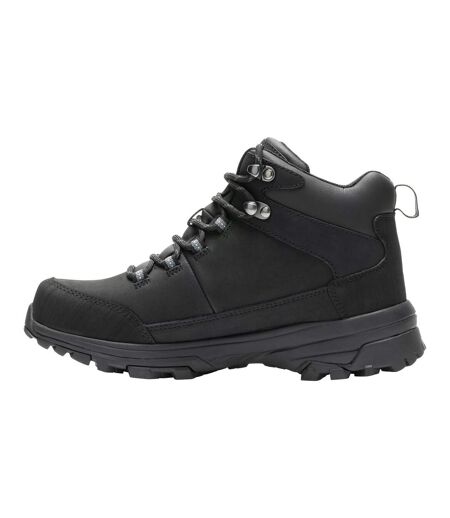 Womens/ladies Burrell Ii Leather Walking Boots Black Regatta