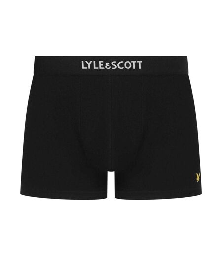 Pack Of 3  Mens Devon Boxer Shorts  Black Lyle & Scott