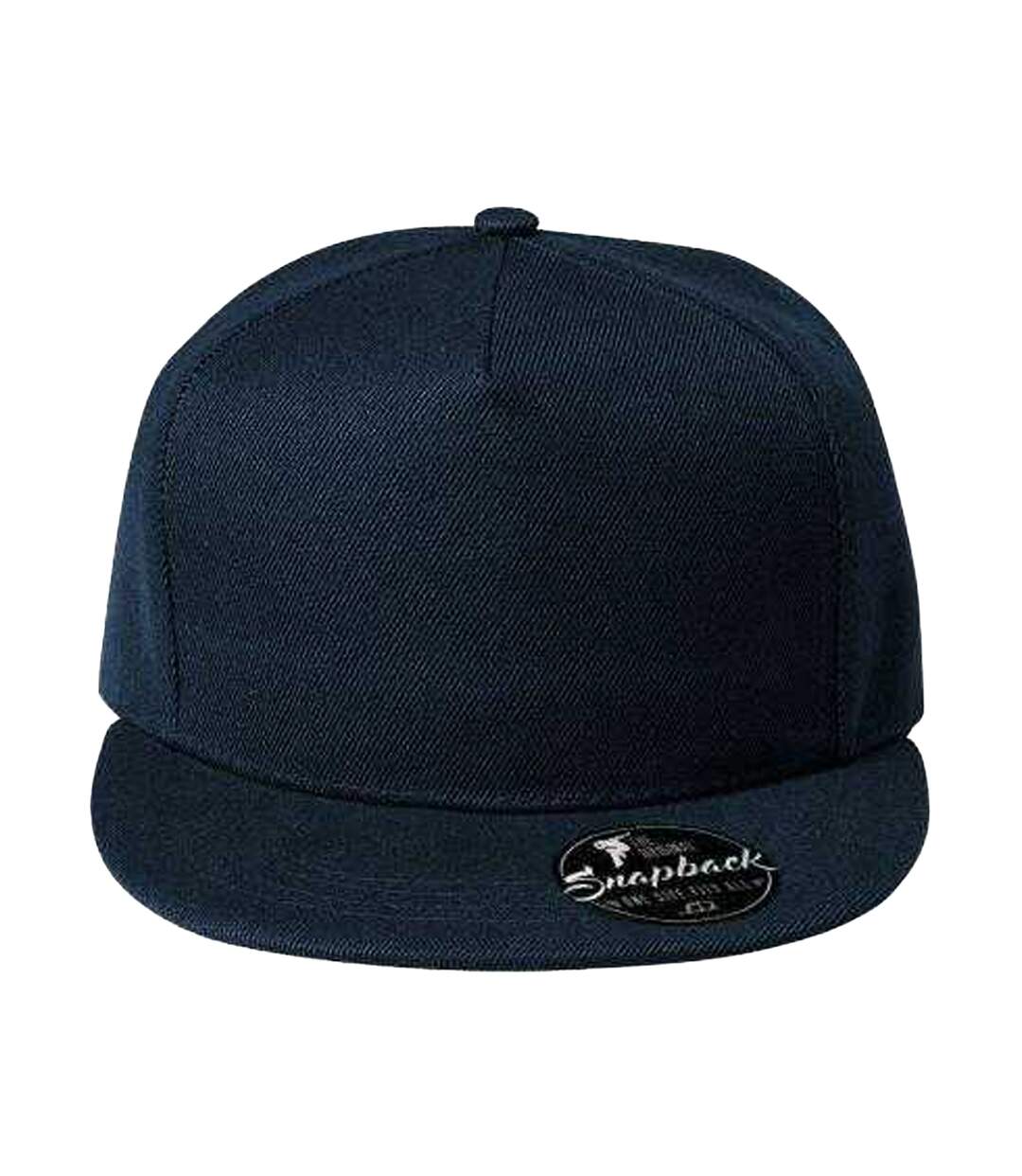 Casquette De Baseball Rap Bleu Marine Foncé Malfini-3