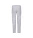 Mens Classic Open Hem Jogging Bottoms Heather Grey Fruit Of The Loom-2