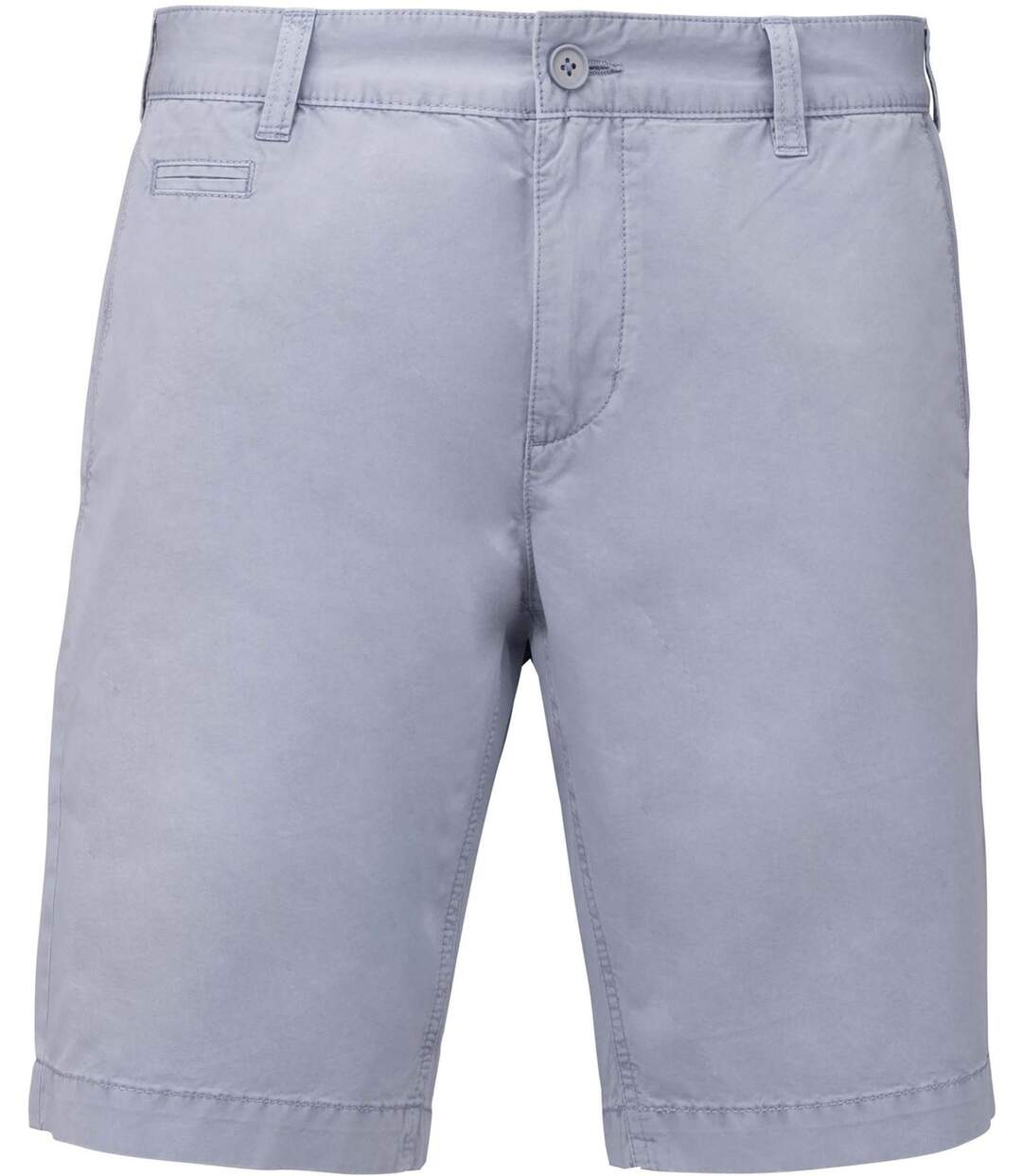 Bermuda homme aspect délavé - K752 - bleu clair