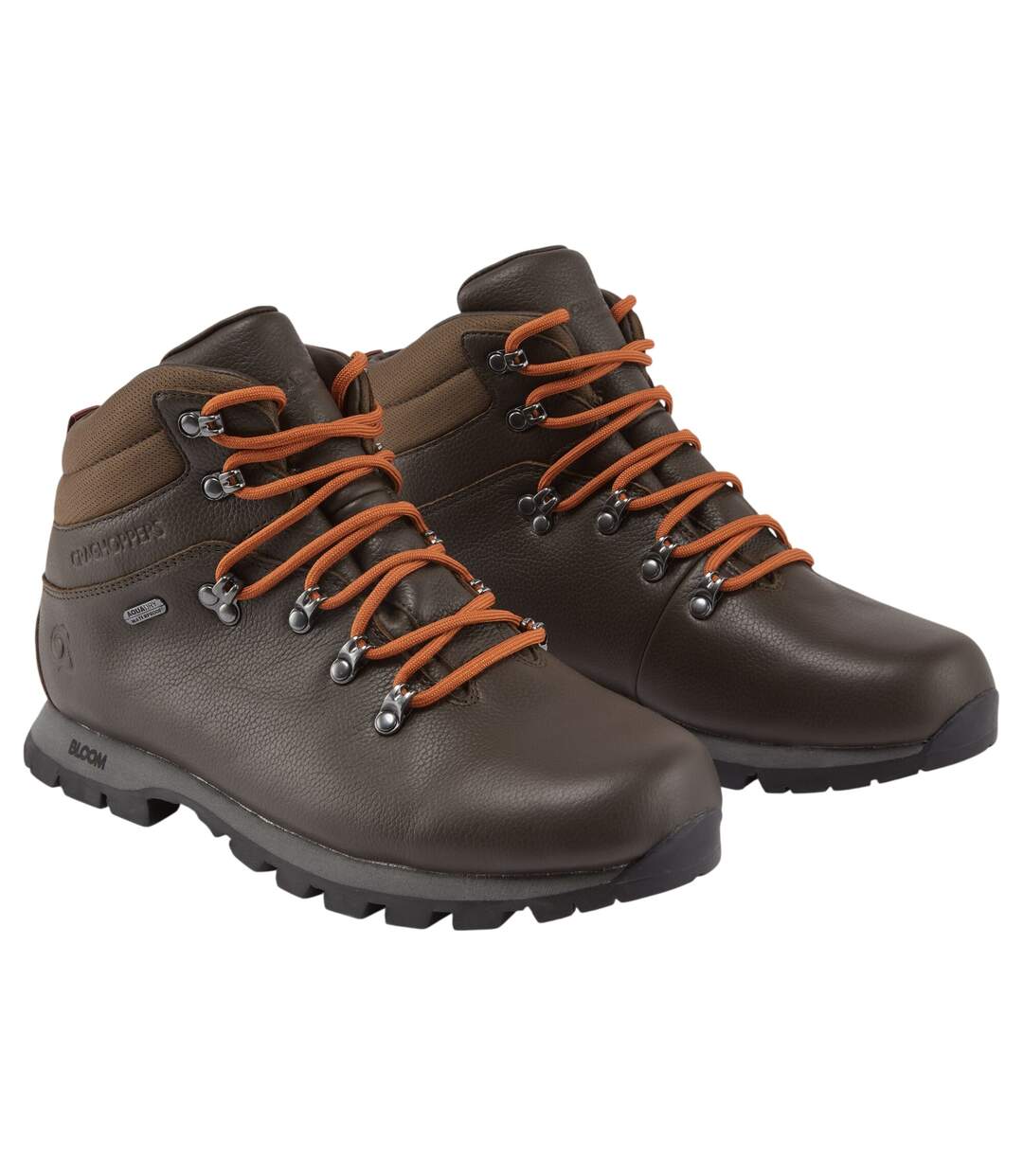 Mens Trek Newhide Walking Boots Mocha Craghoppers-1