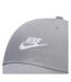 Club Embroidered Logo Baseball Cap Grey Nike-3