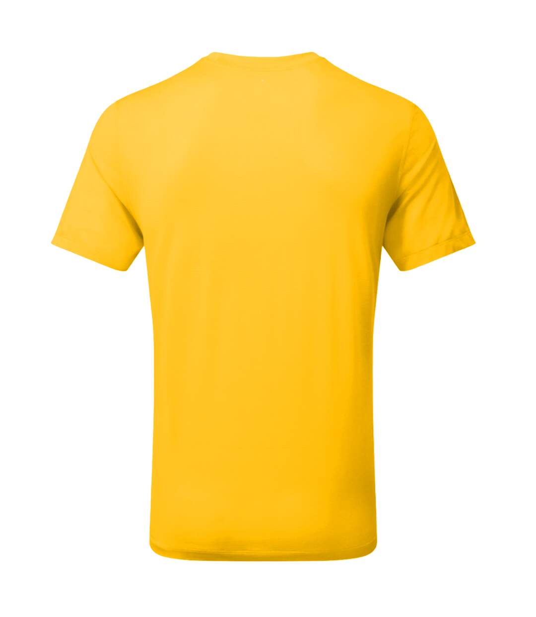 T-shirt en coton bio homme jaune B&C Favourite-2