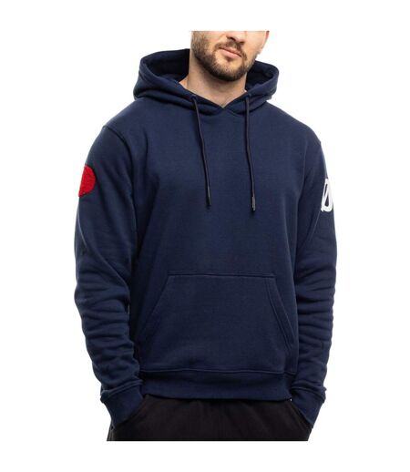 Sweat À Capuche Jukon Homme Bleu Marine Ozoshi