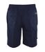 Duke Mens Nick D555 Elasticated Waist Cargo Shorts (Navy) - UTDC224-3