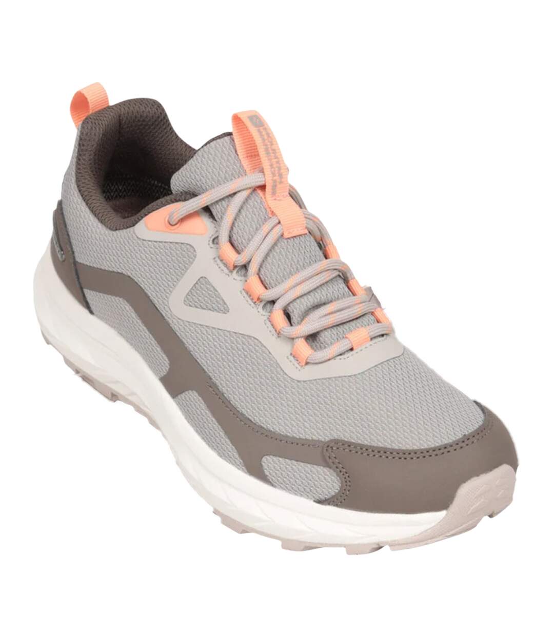 Womens/ladies Magnitude Outdoor Waterproof Walking Trainers Light Brown Mountain Warehouse-1