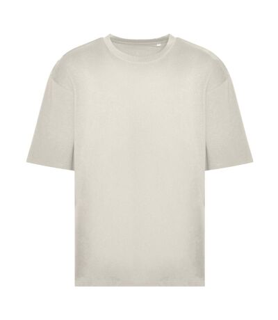 Mens 100 oversized t-shirt natural stone Awdis