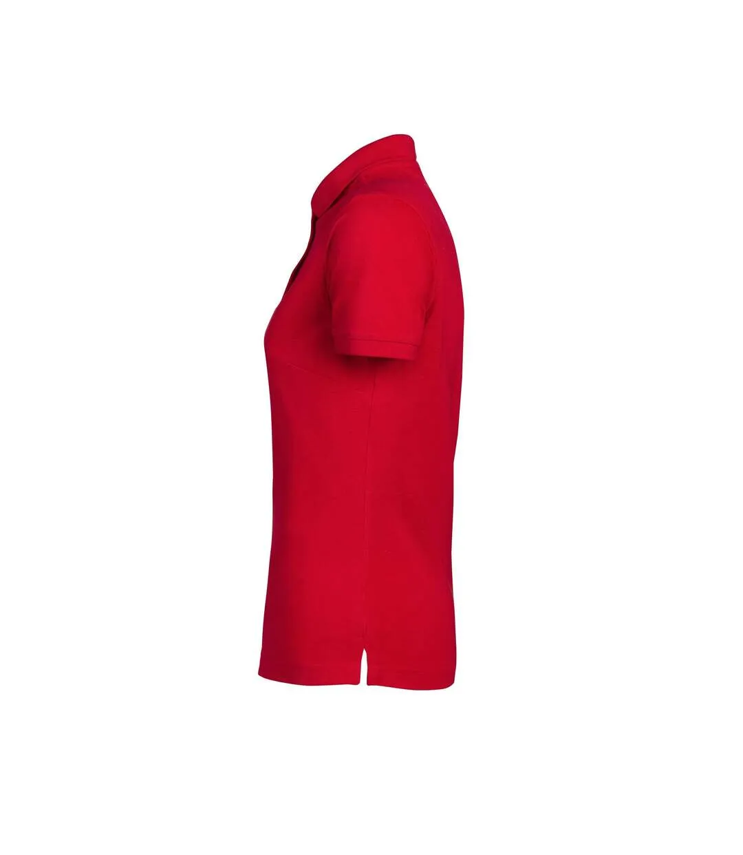 Womens/ladies Surf Pro Polo Shirt Red Printer-4