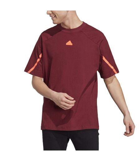 T-shirt designed gameday homme rouge Adidas