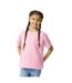 T-shirt enfant rose clair Gildan-1