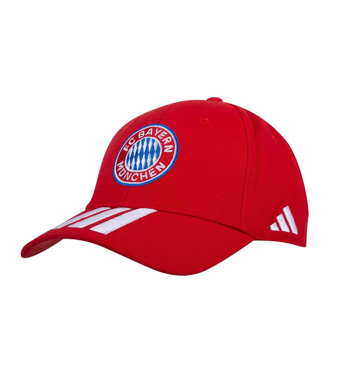 Casquette De Baseball Motif/style Fc Bayern Munich Homme Rouge Adidas-1