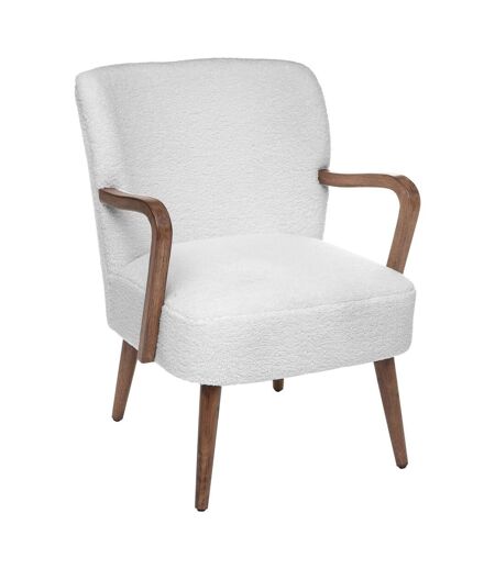 Fauteuil de table effet velours Sango