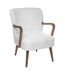 Fauteuil de table effet velours Sango-1