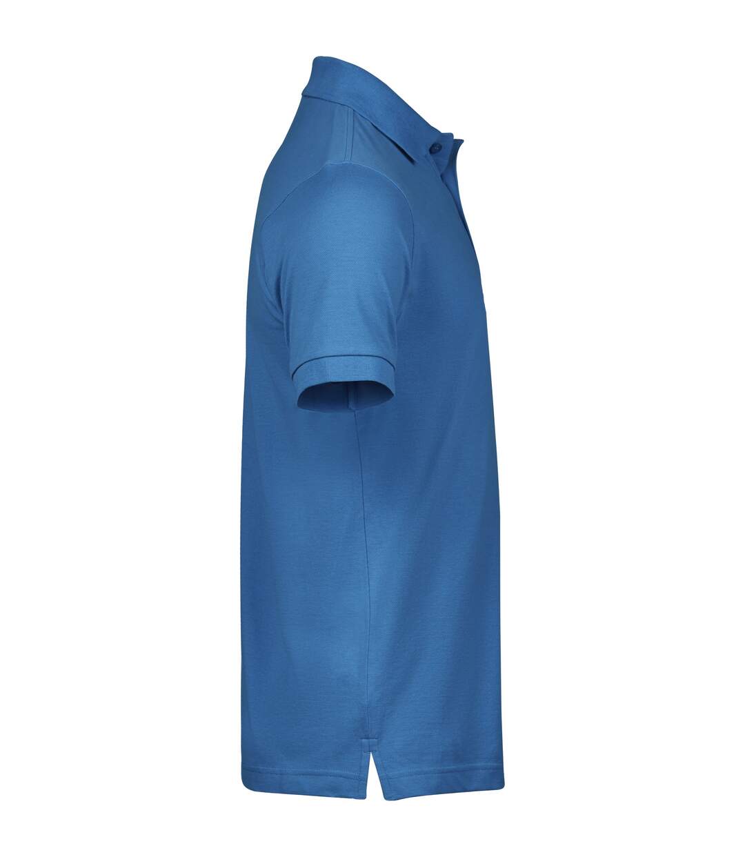 Mens Luxury Stretch Polo Shirt Ocean Blue Tee Jays-4