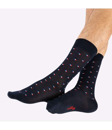 Chaussettes mi-hautes homme Fil d'Ecosse Fait en France Eminence