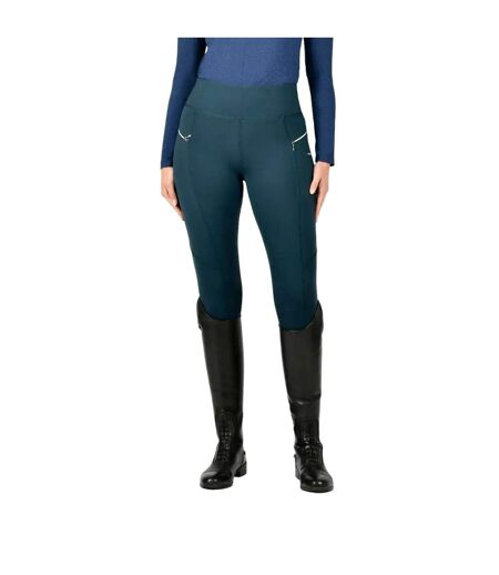 Womens/ladies veda horse riding tights pine Weatherbeeta