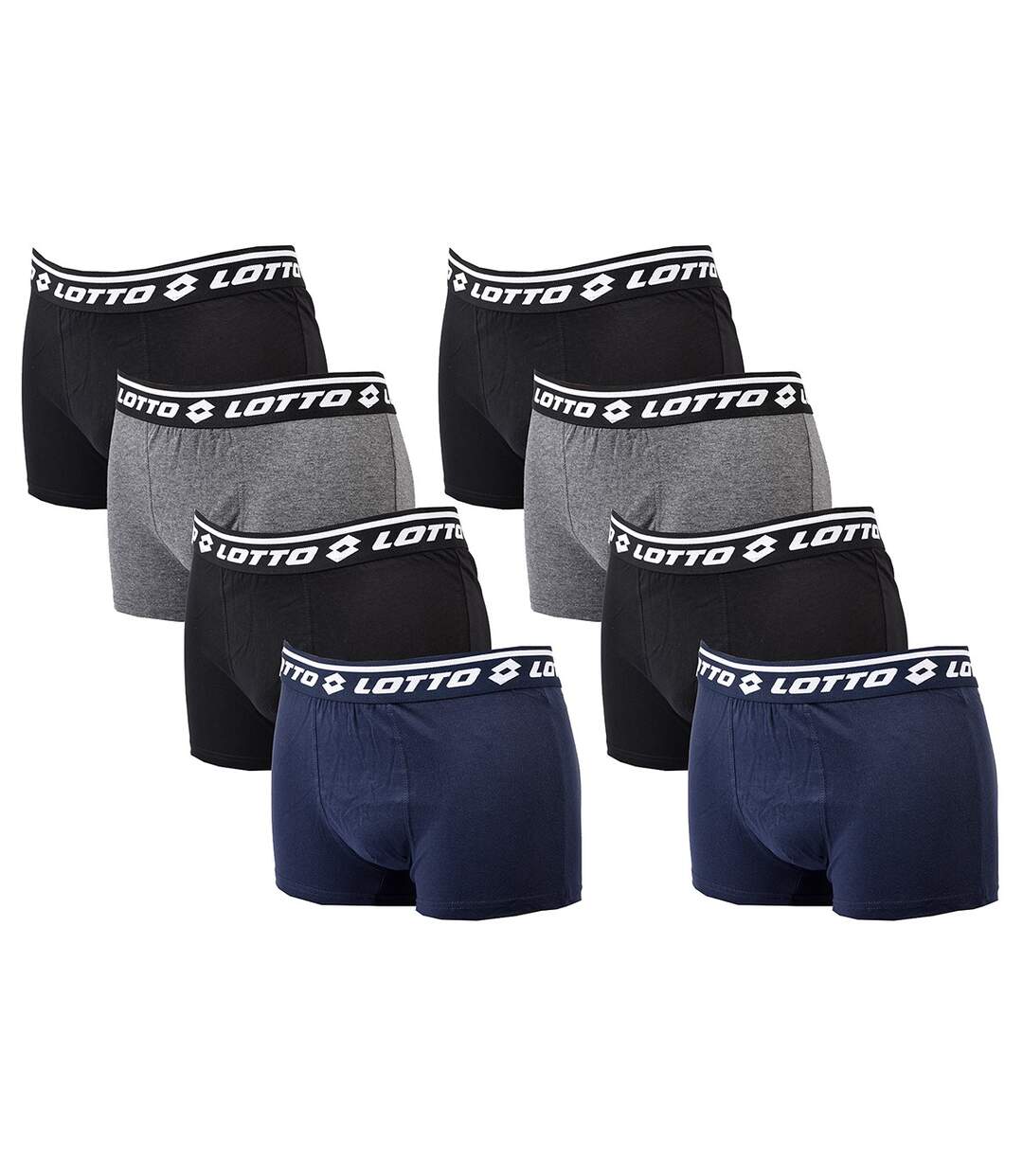 Boxer homme LOTTO Pack de 8 Boxers 0914-1