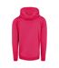 Build Your Brand Mens Heavy Pullover Hoodie (Hibiscus Pink) - UTRW5681