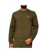 Sweat kaki homme calvin klein jeans terry-1