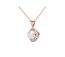 Collier et Pendentif Four Leaf , Cristal d'Autriche-2