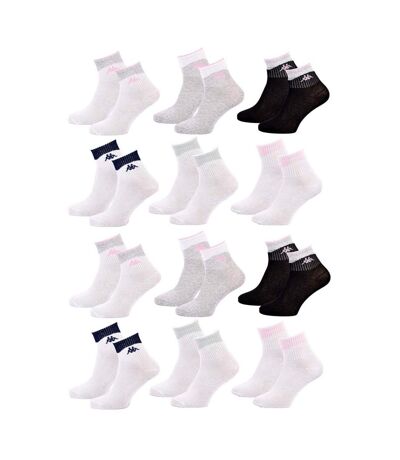 Chaussettes KAPPA QUARTER - Pack de 12 pcs 1043