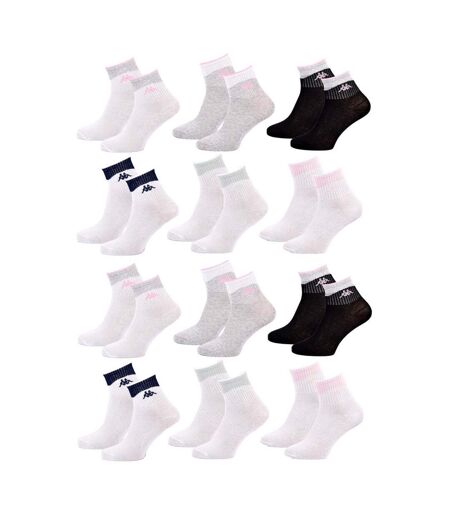 Chaussettes KAPPA QUARTER - Pack de 12 pcs 1043