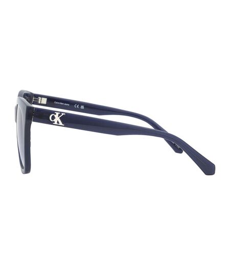 Lunettes De Soleil Motif/style Dégradé Femme Taille Unique Bleu Calvin Klein