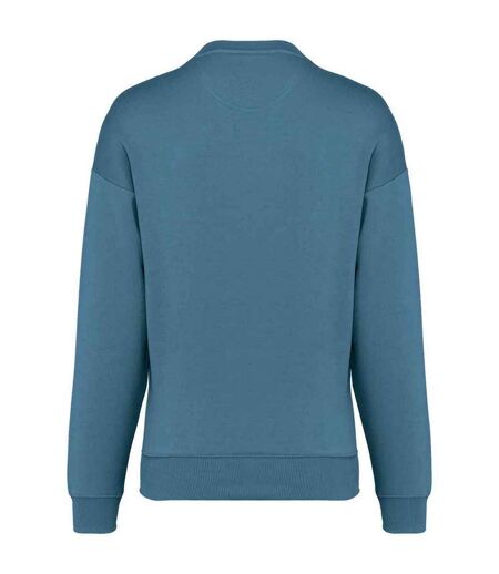 Womens/ladies Oversized Sweatshirt Adriatic Blue Native Spirit