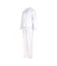 Ensemble De Pyjama Manches Longues Femme Blanc Cassé Towel City-4