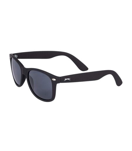Mens Wayfarer Sunglasses One Size Black Grey Slazenger
