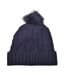 Bonnet femme à pompon et fil Lurex Pompon Aulp-2