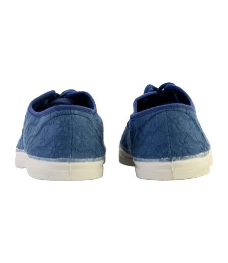 Tennis à Lacets Bensimon Broderie Anglaise