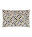 Paoletti Lexington Jacquard Velvet Throw Pillow Cover (Smoke/Rose) (40cm x 60cm) - UTRV3036