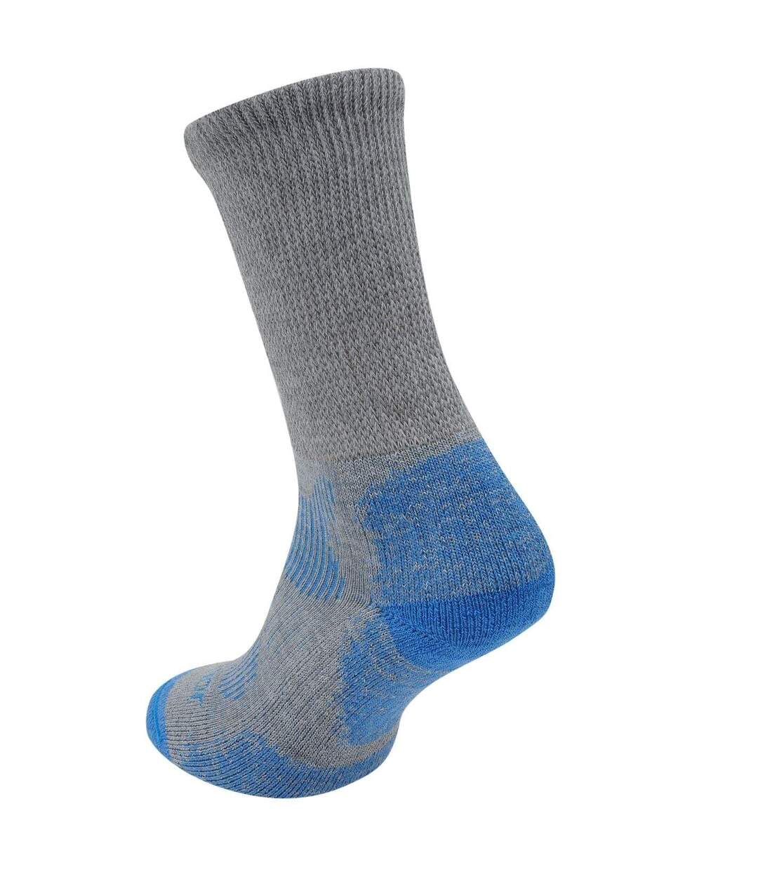 Womens/ladies Socks Pack Of 1 Grey Blue Karrimor-2
