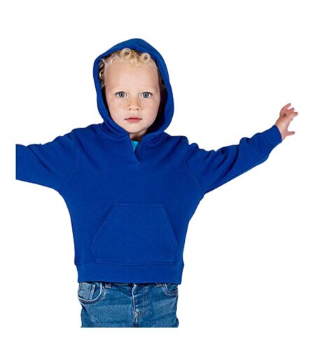 Sweat À Capuche Motif/style Uni Enfant Bleu Roi Larkwood