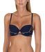 Soutien-gorge push-up Intense Lisca bleu marine