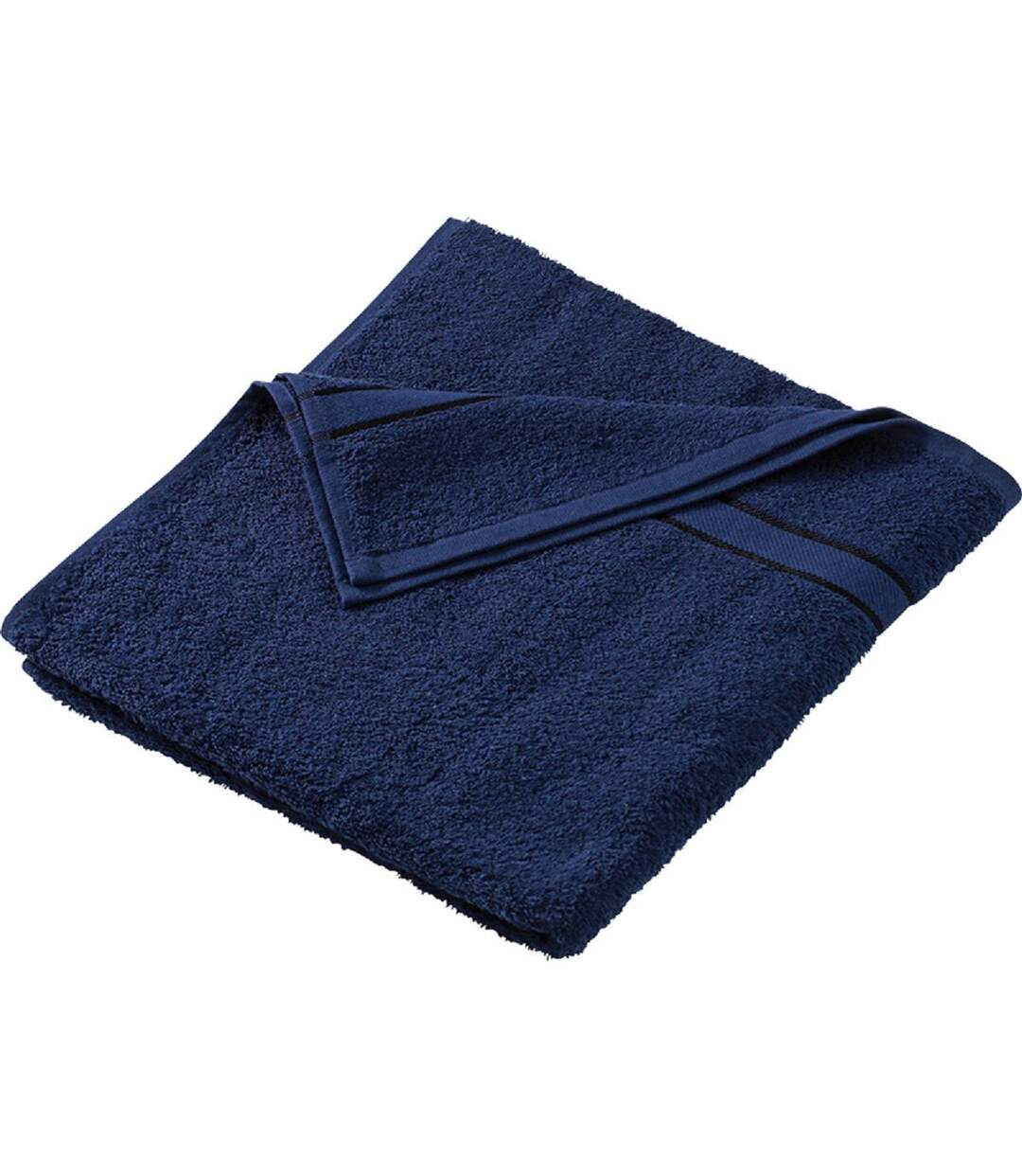 Drap de bain - éponge - MB438 - bleu marine-1