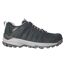 Womens/ladies Leather Waterproof Hiking Shoes Black Oboz-1