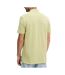 Polo vert homme calvin klein jeans ss monogram pique - l-2
