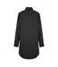 Womens/ladies Relaxed Fit Long-sleeved Shirt Black Boss-2